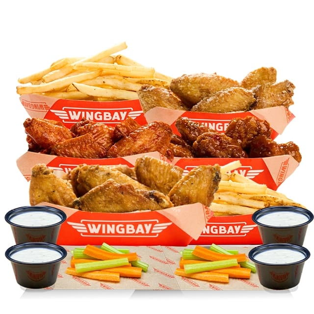 100-Piece Wing Bundle.