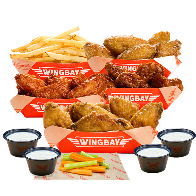 50-Piece Wing Bundle.