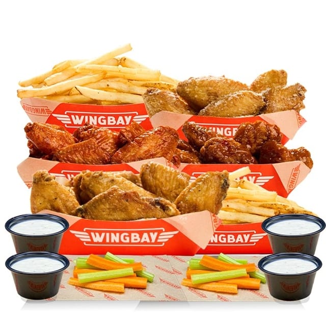 100-Piece Wing Bundle.