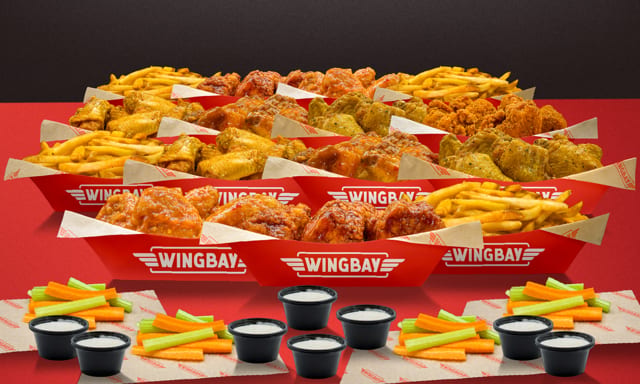 100-Piece Wing Bundle.