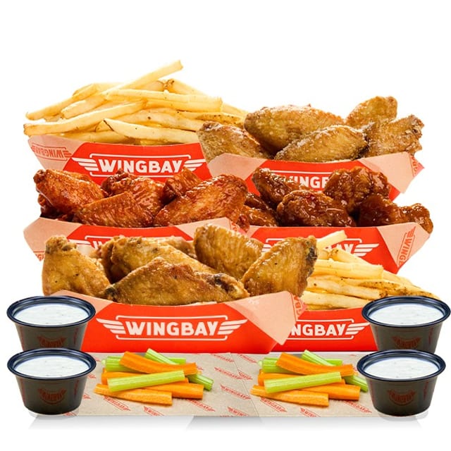 100-Piece Wing Bundle.