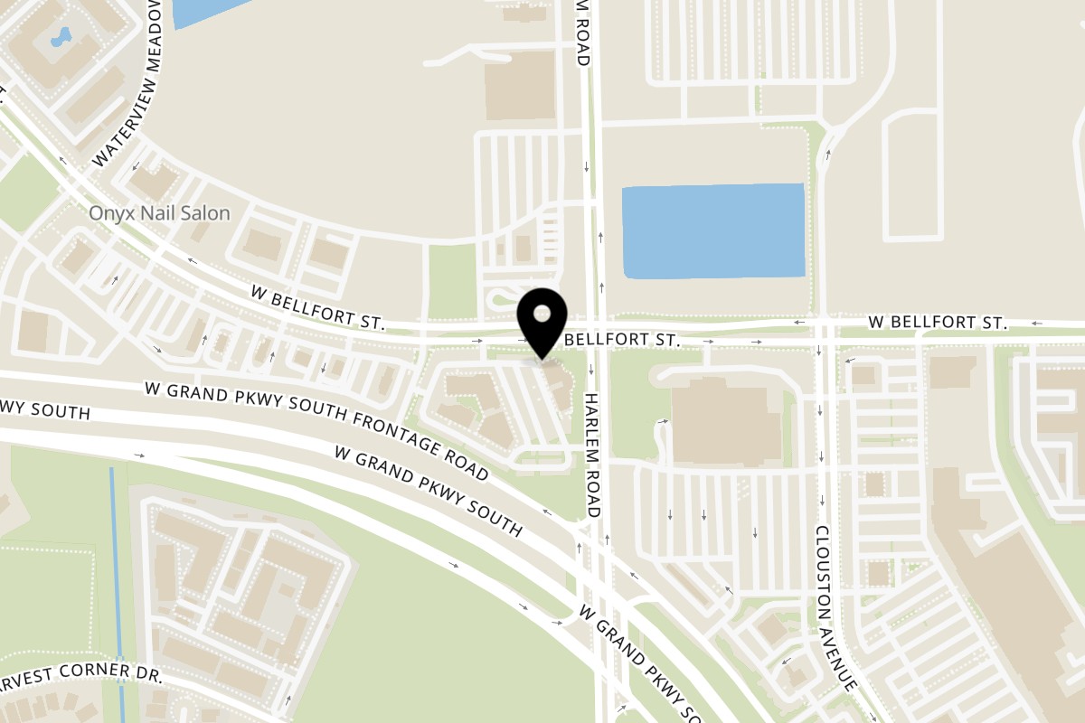 Map showing the location of Wingbay Richmond on 4836 Waterview Town Center Dr in Richmond